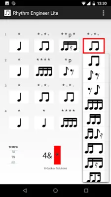 Rhythm Engineer Lite android App screenshot 3