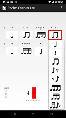 Rhythm Engineer Lite android App screenshot 4